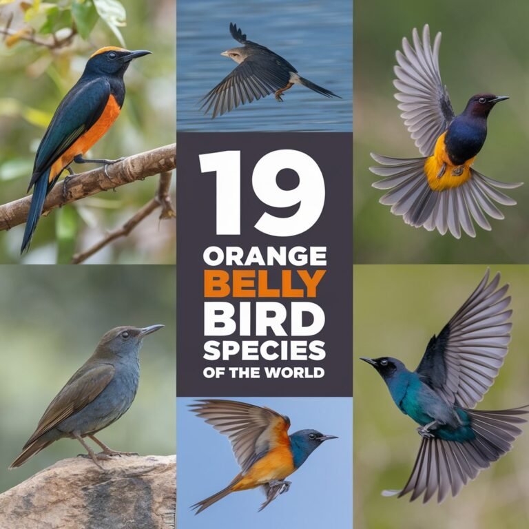 19 Orange Belly Bird Species of the World: The Ultimate Symbol of Warmth and Sunshine