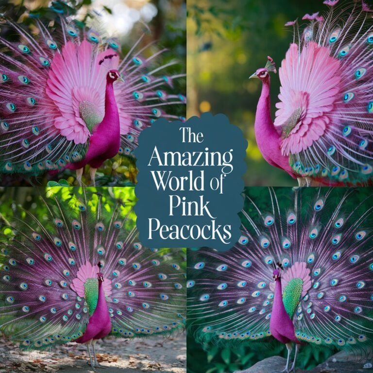 The Amazing World of Pink Peacocks: Myths, Realities, and Beauty of Pink Peacocks