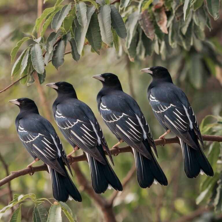 11 Stunning Black Birds with White Stripe on Wing: A Comprehensive Guide