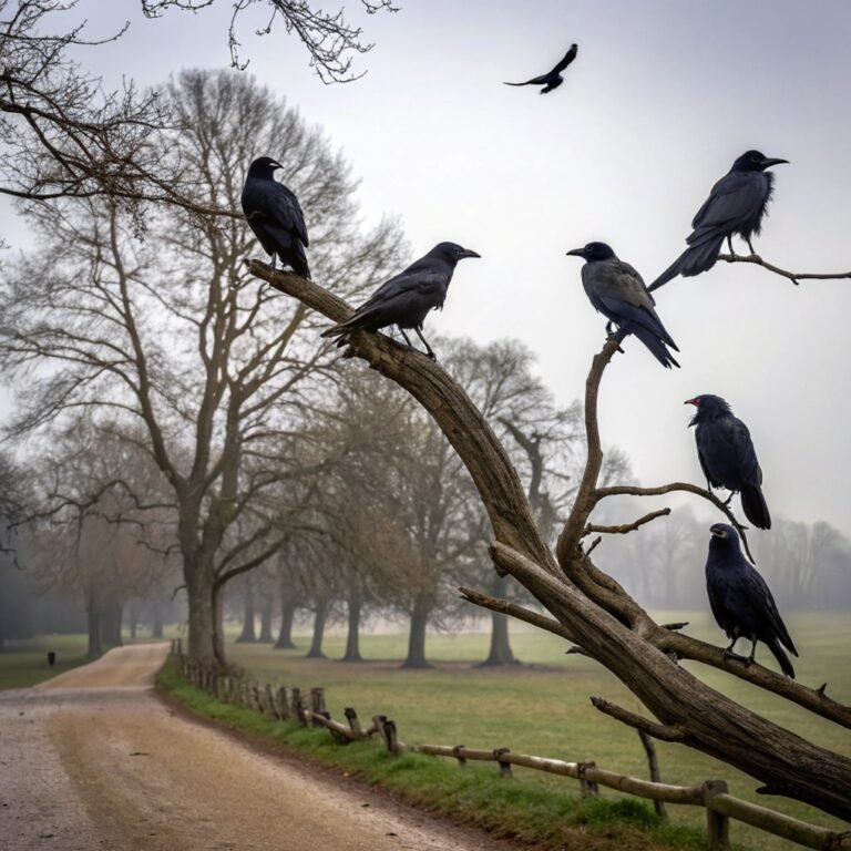 The Origins Behind the Term “Murder” for a Group of Crows: Mysterious and Fascinating History