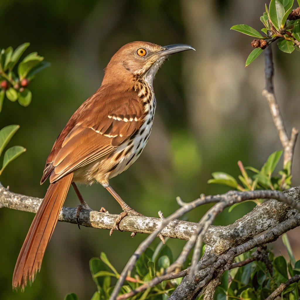Brown Thrasher: A Comprehensive Guide to This Iconic Songbird's Behavior, Habitat, and Spiritual Significance 3 Brown Thrasher: A Comprehensive Guide to This Iconic Songbird's Behavior, Habitat, and Spiritual Significance