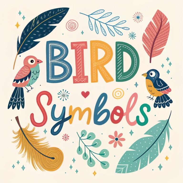 13 Bird Symbols: A Comprehensive Collection of Avian Symbolism Across Cultures and Traditions