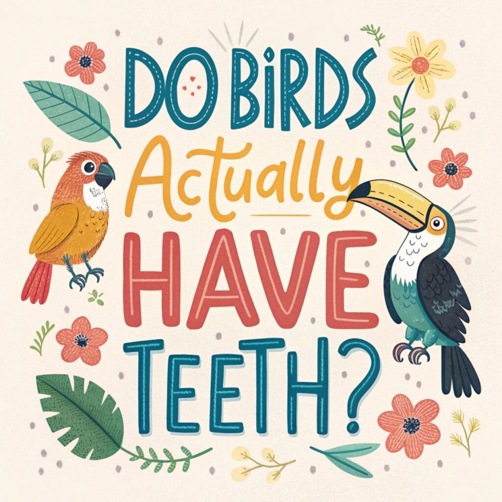 Do Birds Actually Have Teeth? - Hidden Mysteries About These Amazing Creatures