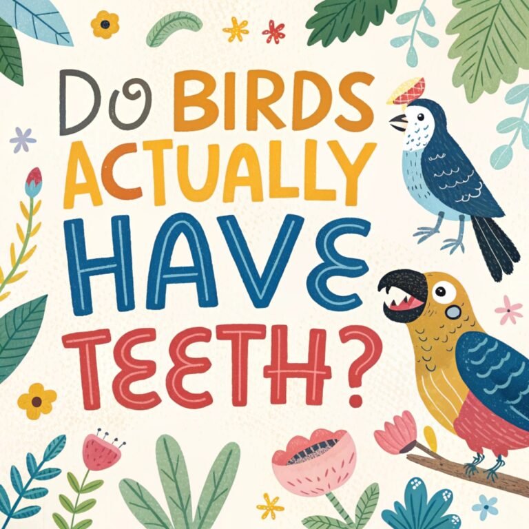 Do Birds Actually Have Teeth? – Hidden Mysteries About These Amazing Creatures