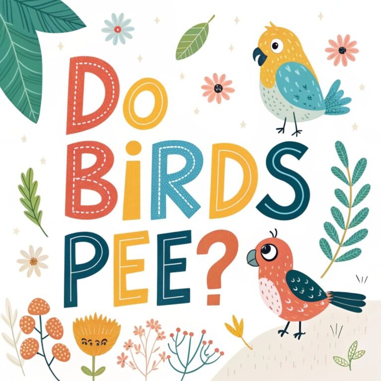 Do Birds Pee? Exploring the Fascinating Urinary System and Unique Anatomy of Avian Species