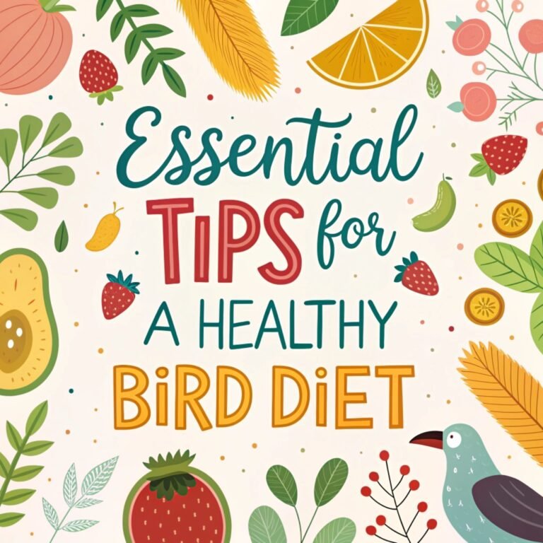 Essential Tips for a Healthy Bird Diet – A Comprehensive Guide to Optimal Feathered Friend Nutrition