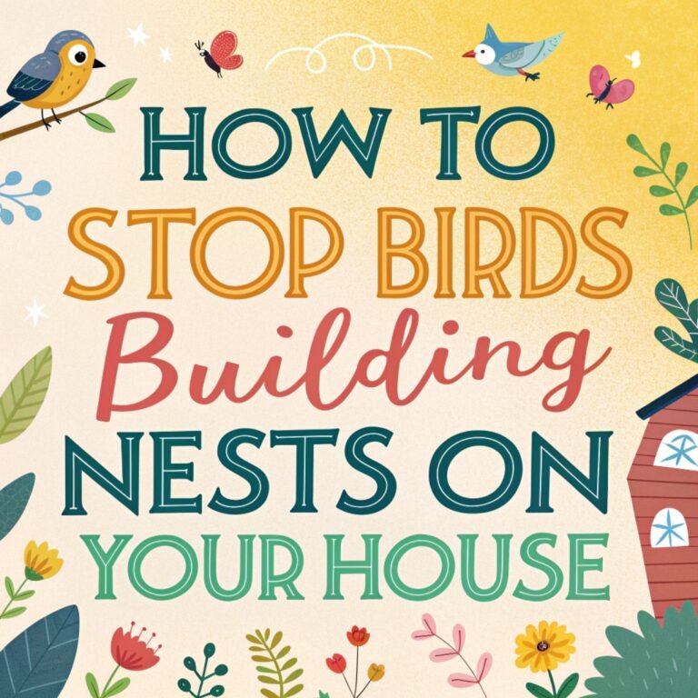 How to Stop Birds Building Nests on Your House – Effective Strategies and Tips for Homeowners