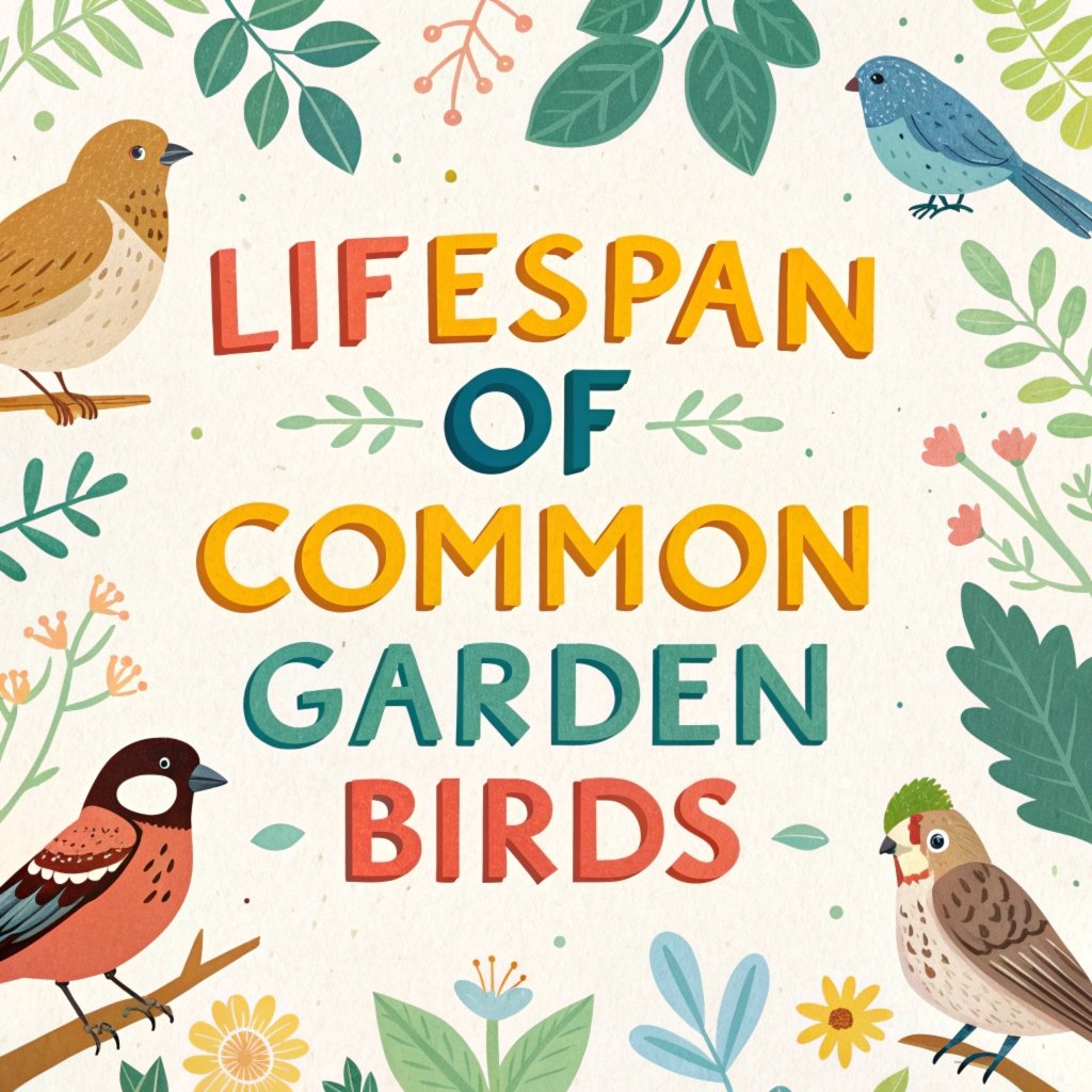 Lifespan of Common Garden Birds: How Long Do They Live? Amazing Guide