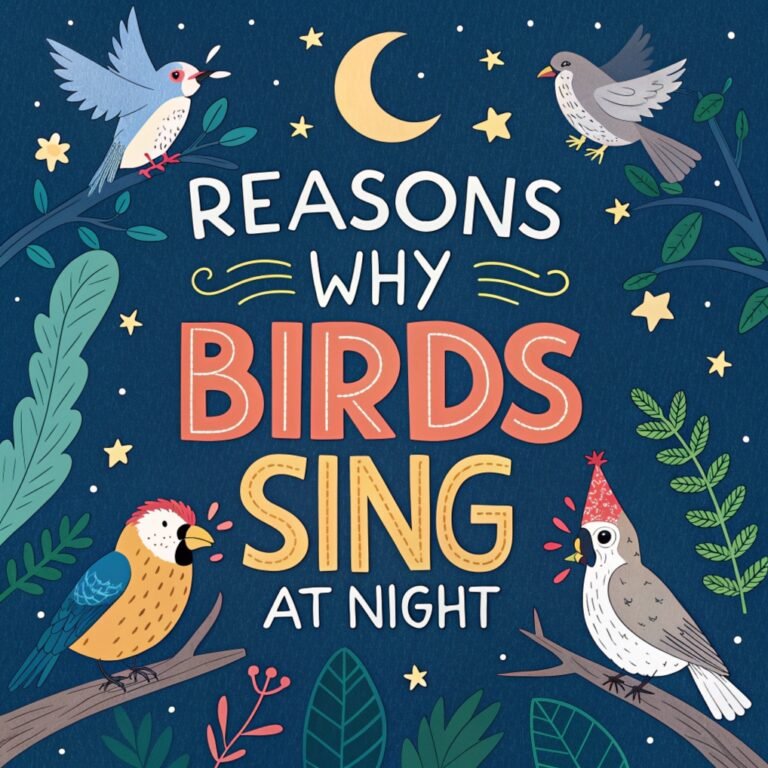 Reasons Why Birds Sing at Night: Fascinating Reasons