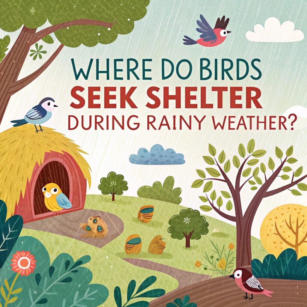 Where Do Birds Seek Shelter During Rainy Weather? - Amazing Avian Escape 3 Where Do Birds Seek Shelter During Rainy Weather? - Amazing Avian Escape