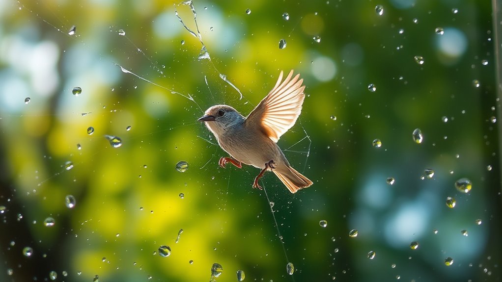 bird collisions spiritual meanings