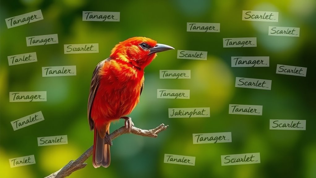 bird names and their origins