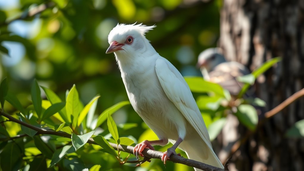 How Rare Are Albino Birds in Nature? 4 camouflage enhances bird survival