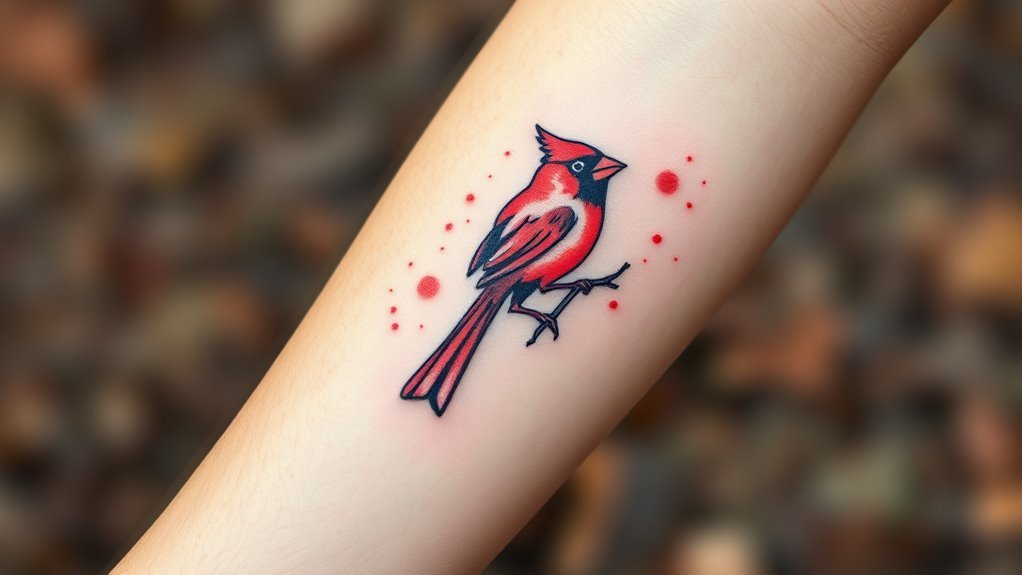 Cardinal Bird Tattoos: Their Significance and Meaning 2 cardinals represent hope and love