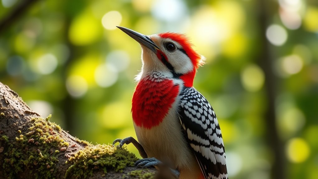 colorful woodpecker species identified