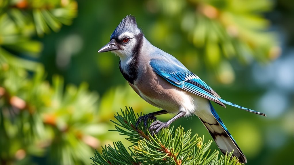 distinctive traits of blue jays