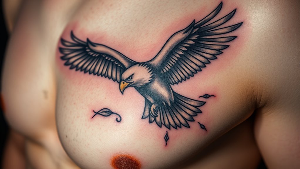 eagles represent strength and freedom