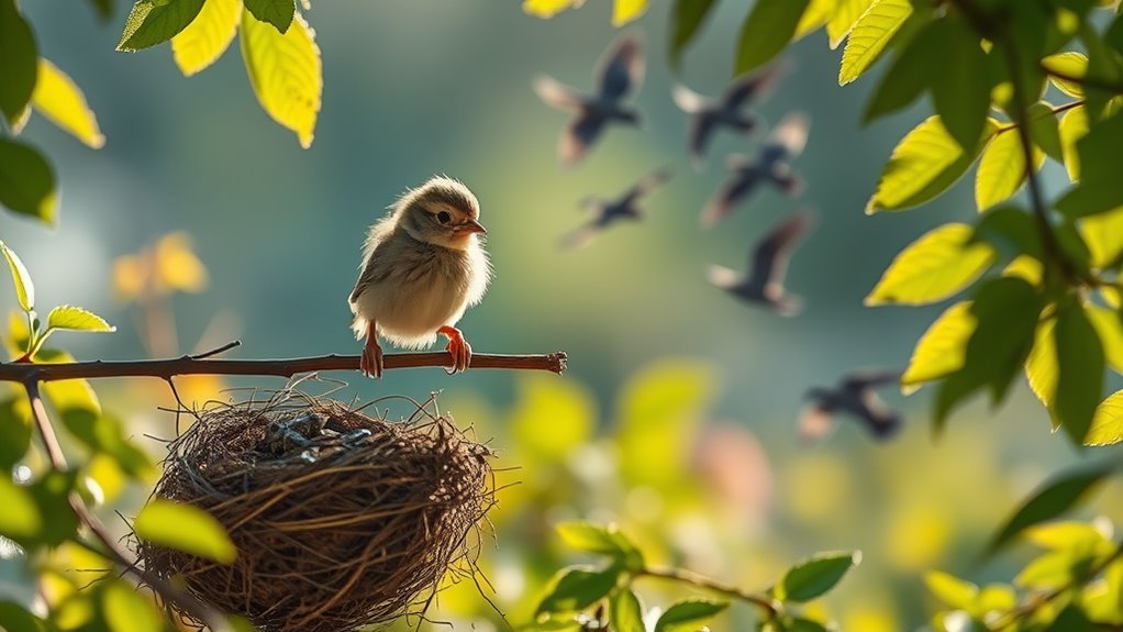 The Complete Life Cycle of a Bird 4 independent growth and development