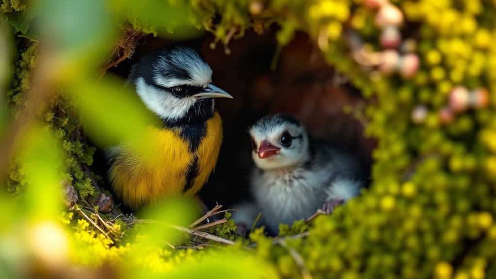 All About the Great Tit: Characteristics and Habits 4 nesting instincts in nature