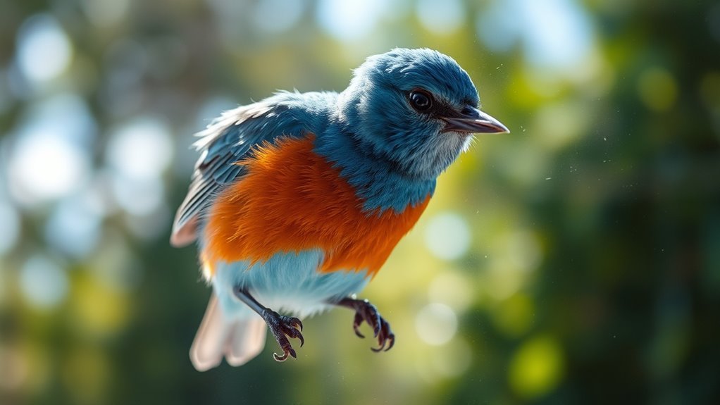 observing avian actions closely