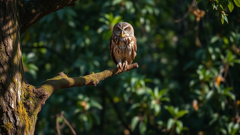 owl leg length variation