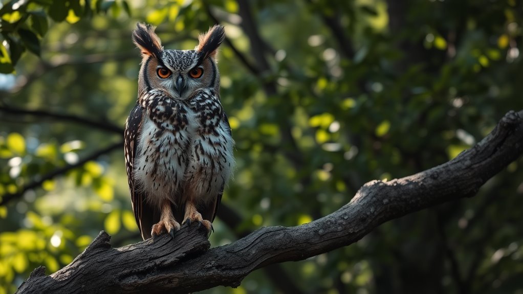 owls intriguing leg anatomy