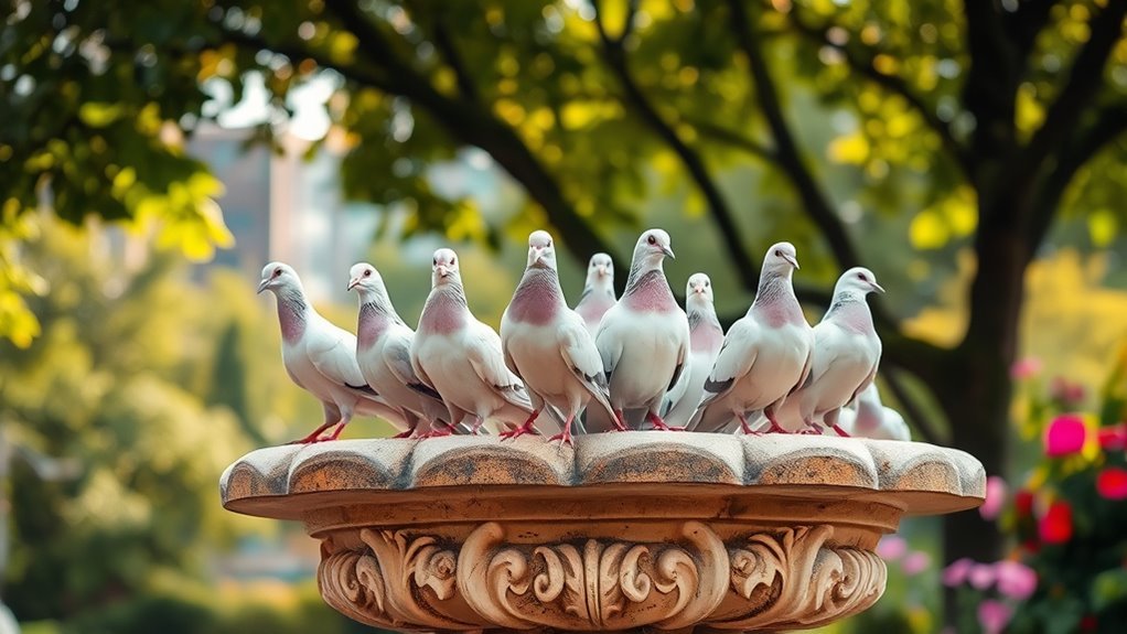 Pigeon Birds: Understanding Their Meaning in Context 4 pigeons symbolize spiritual messages