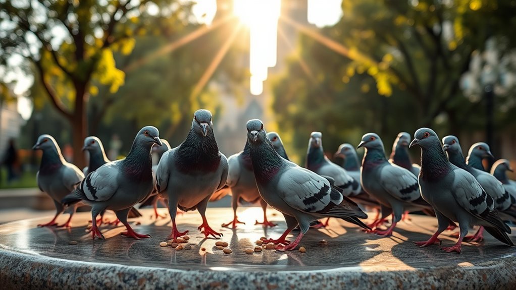 Pigeon Birds: Understanding Their Meaning in Context 3 pigeons symbols of peace
