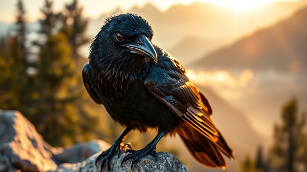 ravens intelligent and mysterious creatures