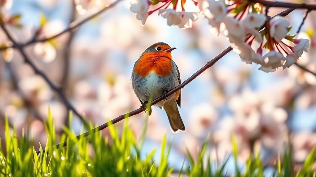 The Legend Behind Robin Redbreast 3 robins herald the spring