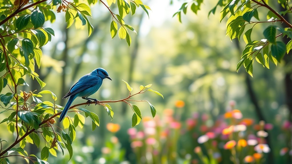 symbolism of blue birds