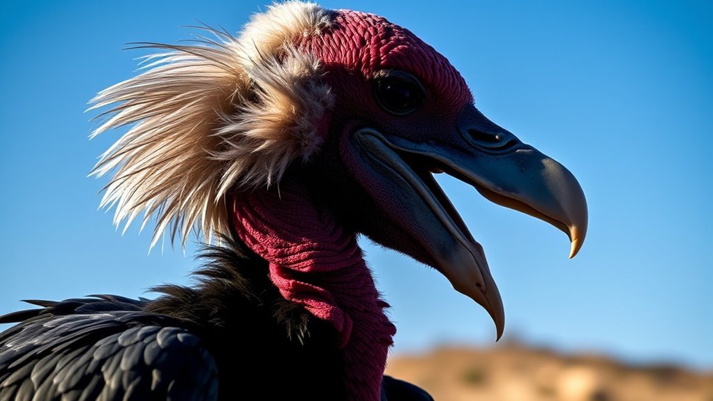 vultures bald heads explained