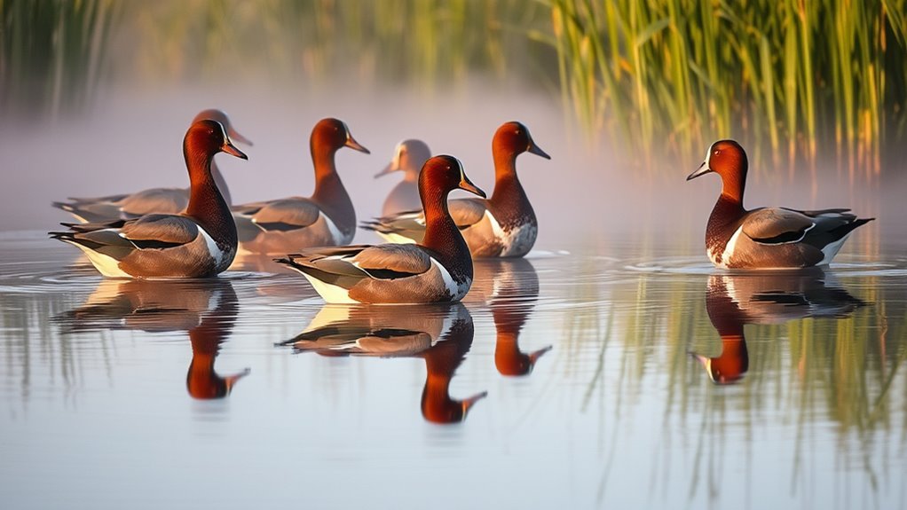 wigeon and whistling duck