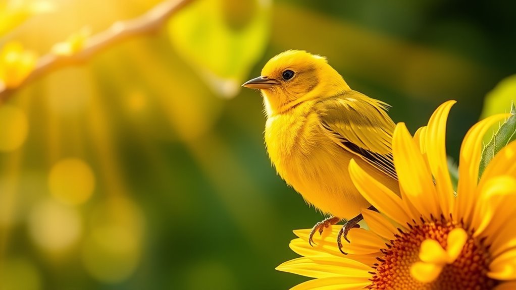 yellow birds represent spirituality