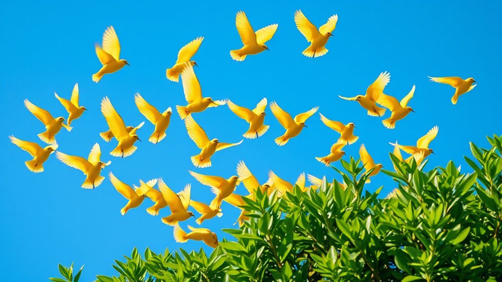 yellow birds signify various meanings