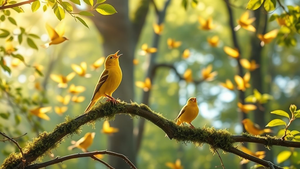 yellow birds symbolize spirituality