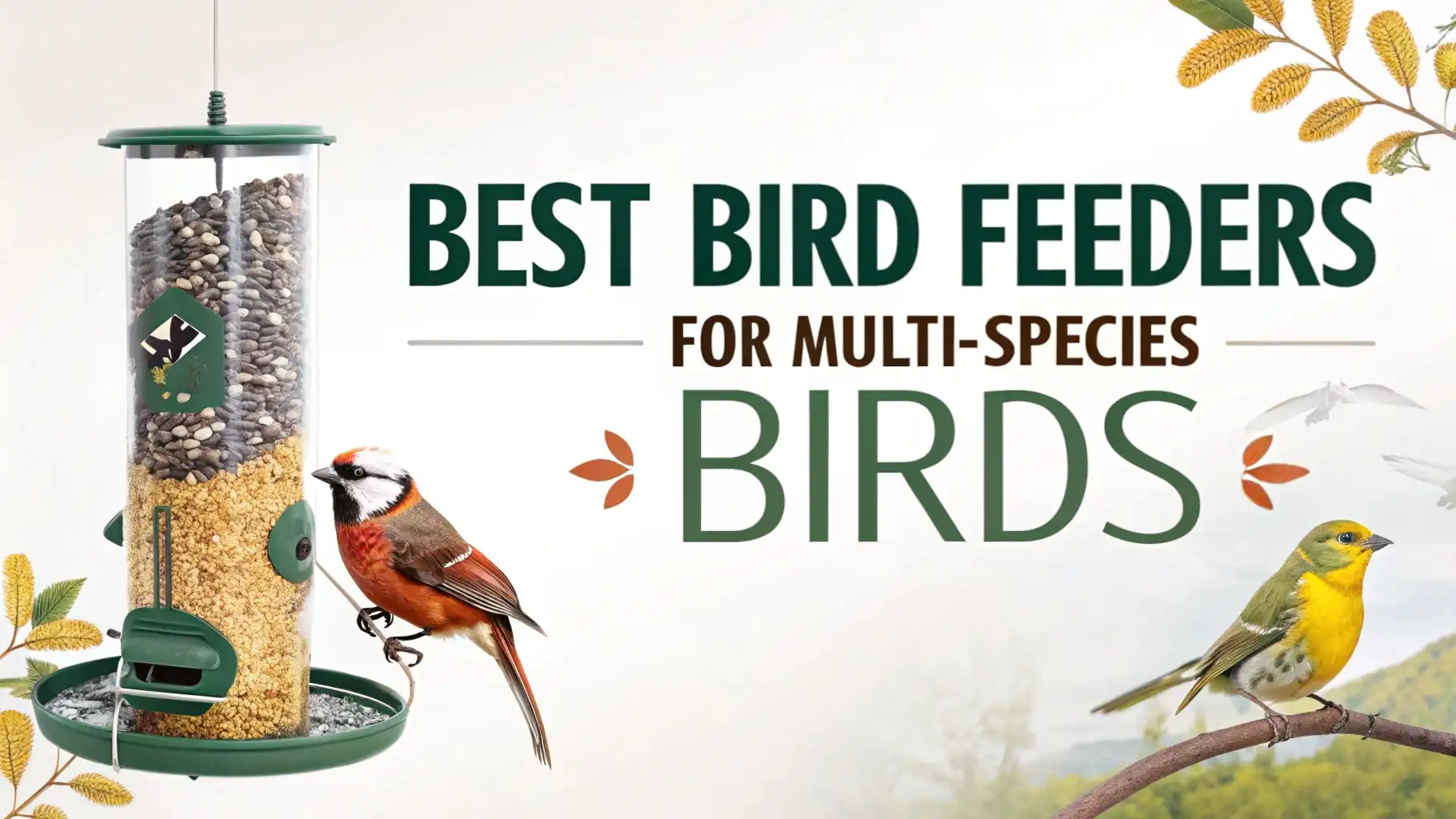 7 Best Bird Feeders for Multi-Species Birds: Complete 2026 Guide