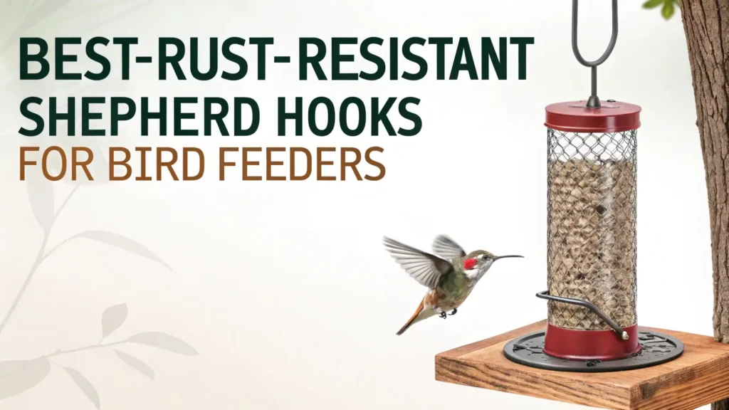 10 Best Rust-Resistant Shepherd Hooks for Bird Feeders 2 Shepherd Hook