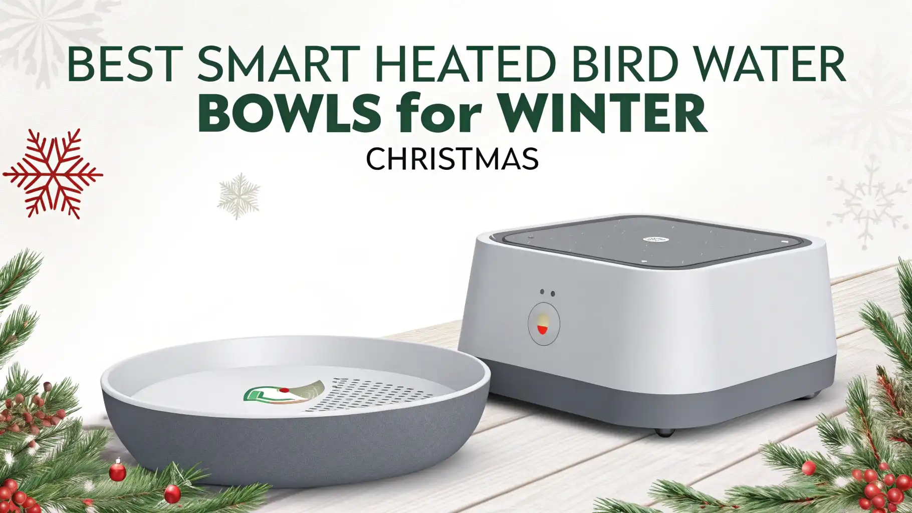 6 Best Smart Heated Bird Water Bowls for Winter Christmas 2026