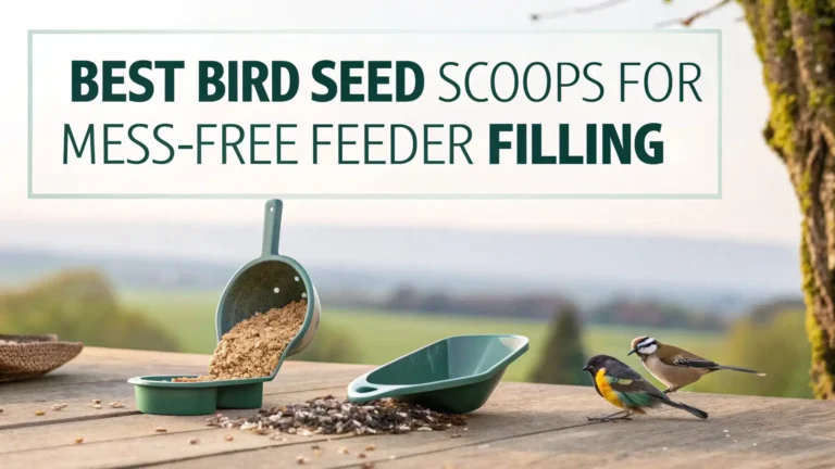 7 Best Bird Seed Scoops for Mess-Free Feeder Filling in 2026