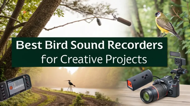 7 Best Bird Sound Recorders for Creative Projects in 2026