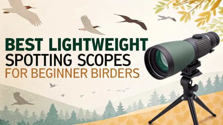 8 Best Lightweight Spotting Scopes for Beginner Birders in 2026