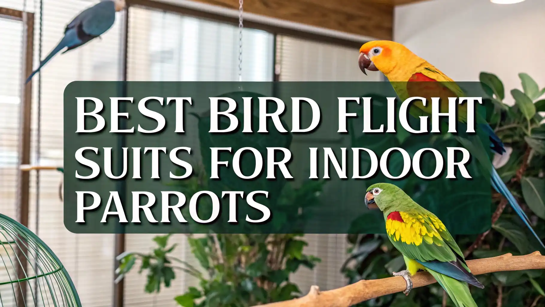 5 Best Bird Flight Suits for Indoor Parrots in 2026: Complete Guide