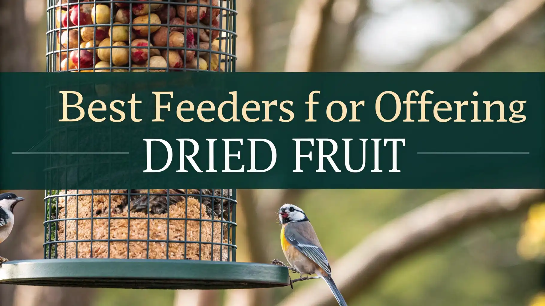 7 Best Feeders for Offering Dried Fruit in 2026