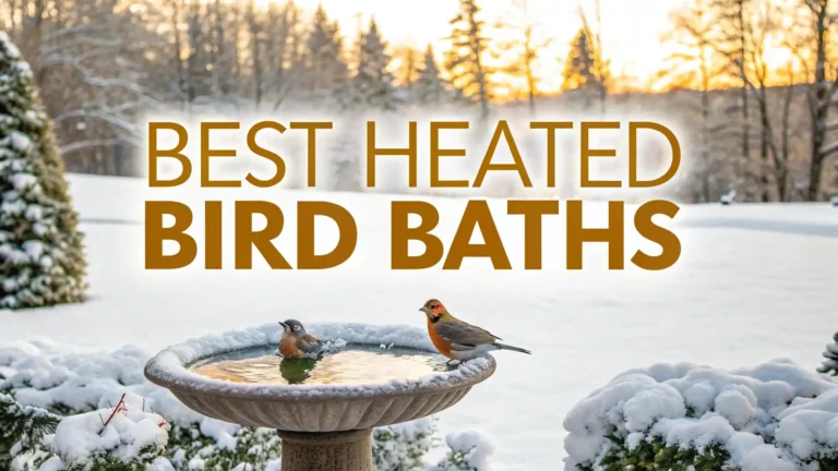 11 Best Heated Bird Baths Available on Amazon in 2026