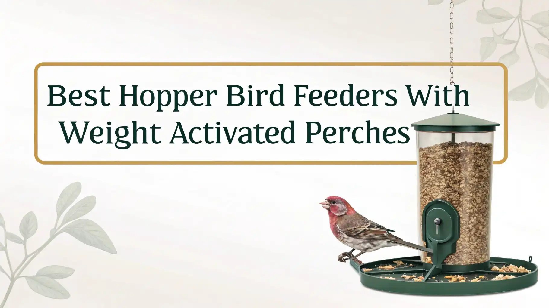 6 Best Hopper Bird Feeders with Weight Activated Perches 2026