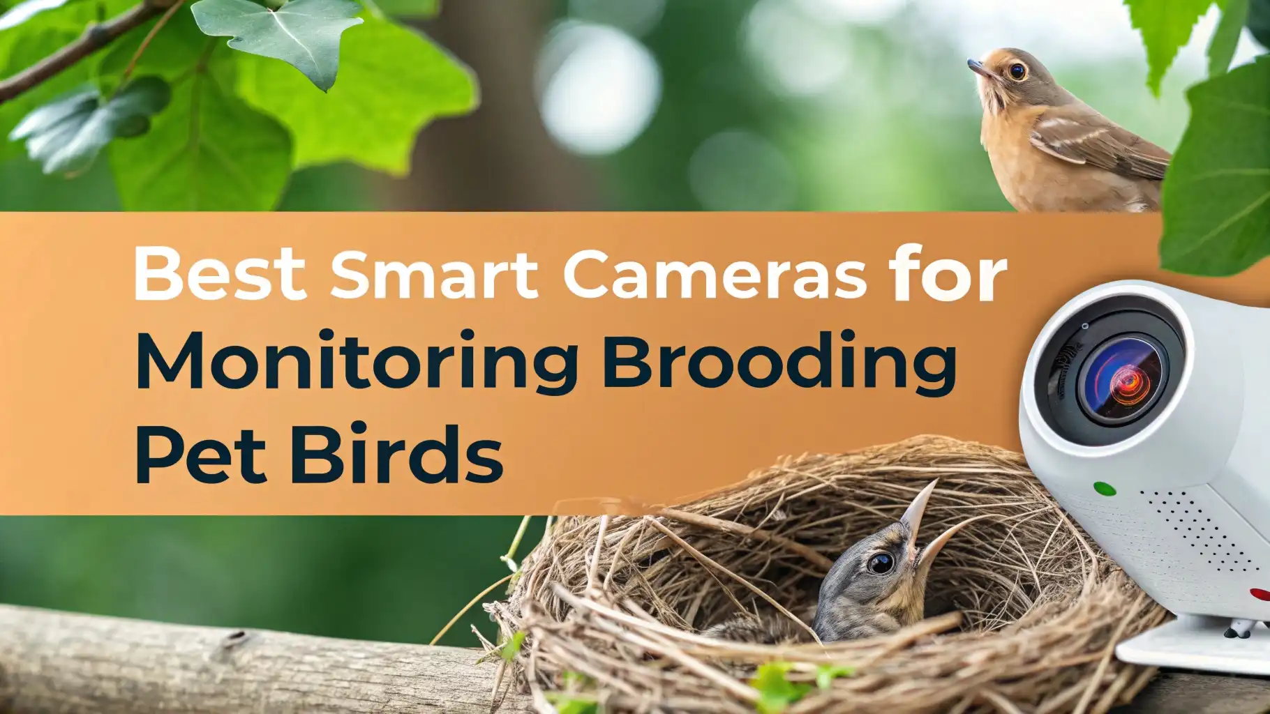 8 Best Smart Cameras for Monitoring Brooding Pet Birds in 2026