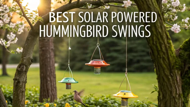 6 Best Solar Powered Hummingbird Swings in 2026