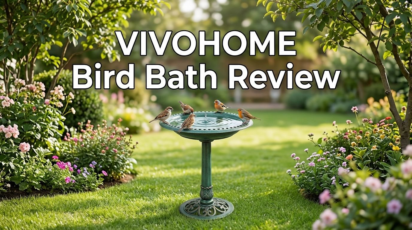 VIVOHOME Bird Bath Review 2026: Worth Your Money?
