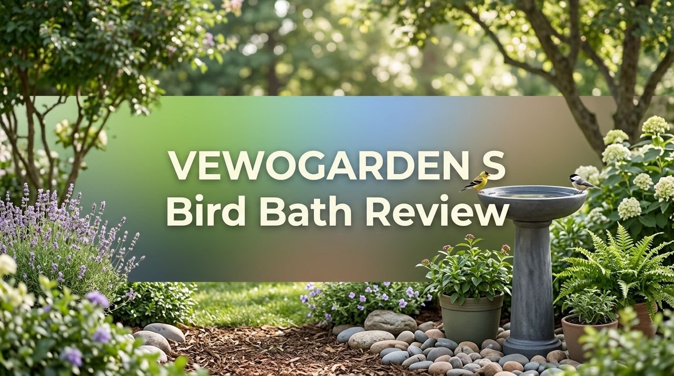 VEWOGARDEN S Bird Bath Review 2026: Is It Worth Buying?